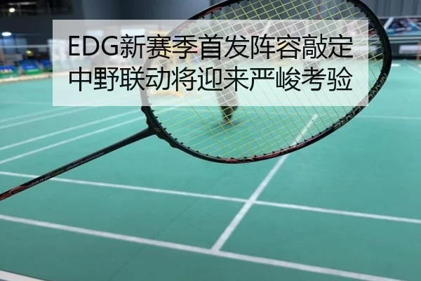 EDG新赛季首发阵容敲定 中野联动将迎来严峻考验